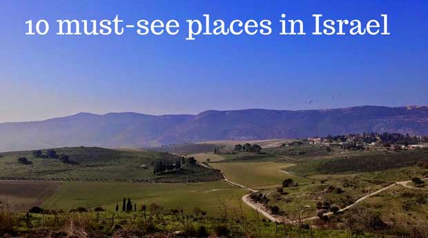 israel visit places